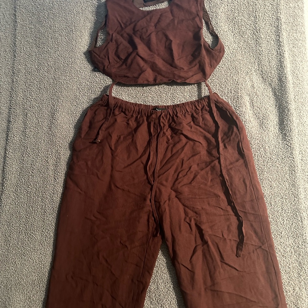 Lioness Chocolate Brown 2 piece set